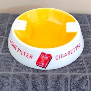 Ashtray Lark Cigarettes Promo Advertisement Piece Made in Japan Vintage New